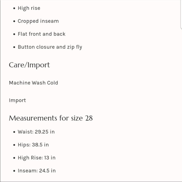 Free People Patti High-Rise Crop Pant - Picture 14 of 16